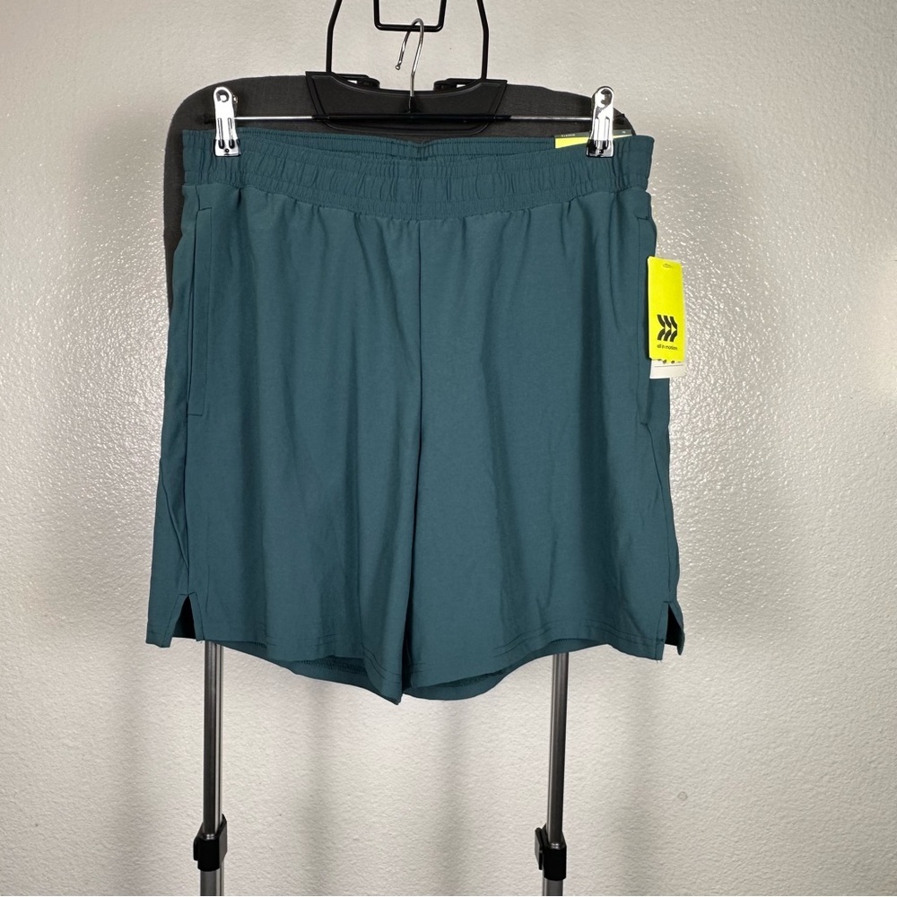 All in‎ Motion Teal Men's Athletic Shorts